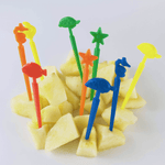 Load image into Gallery viewer, (6pc) Mini Food Skewers, Sea Life
