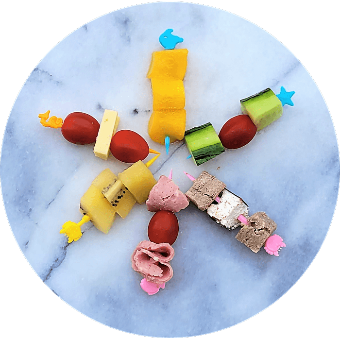 (6pc) Mini Food Skewers, Sea Life