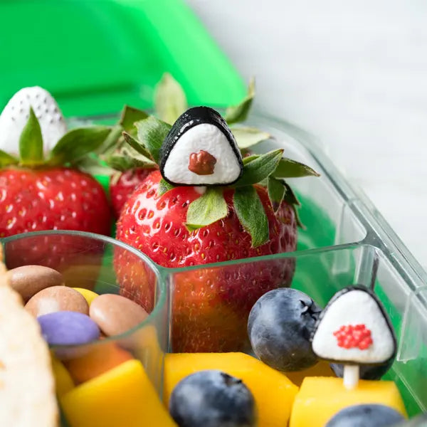 (6pc) 3D Food Picks, Onigiri Sushi - Healthy Snacks NZ