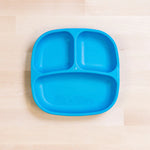 Load image into Gallery viewer, Re-Play Divided Plate Sky Blue - Healthy Snacks NZ
