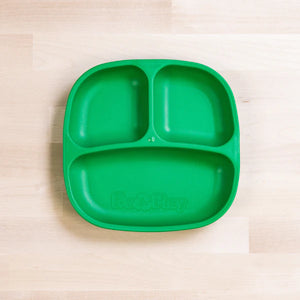 Re-Play Divided Plate Kelly Green - Healthy Snacks NZ