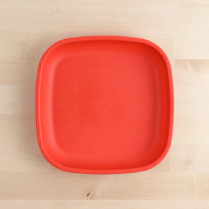 Re-Play Flat Plate Red - Healthy Snacks NZ
