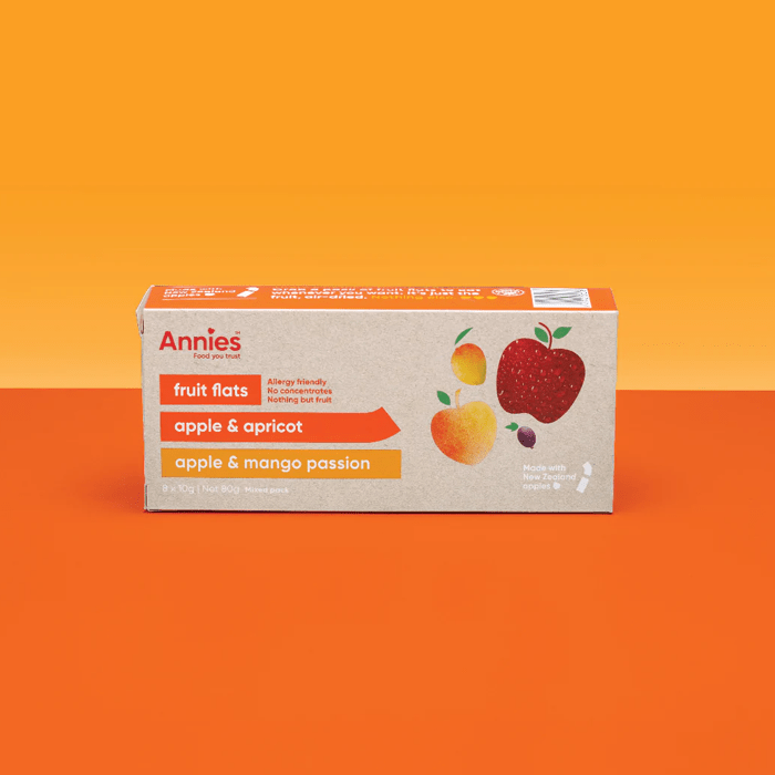 Annies, Fruit Flats (GF/DF), 8 Packs - Healthy Snacks NZ
