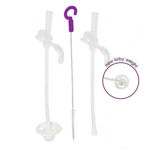 2pk B.Box Sippy Cup V2 Replacement Straws & Cleaner - Healthy Snacks NZ