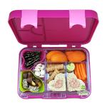 Load image into Gallery viewer, Leakproof Convertible Bento 6 Lunchbox – Purple - Healthy Snacks NZ - Buy Online
