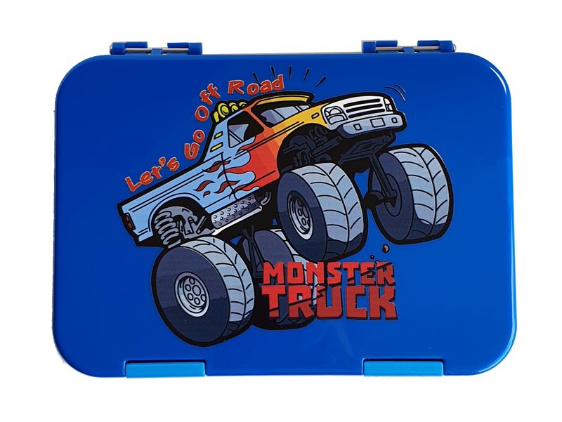 Everyday Leakproof Convertible Kids Bento 6 Lunchbox – Monster Truck - Healthy Snacks NZ - Buy Online - AfterPay