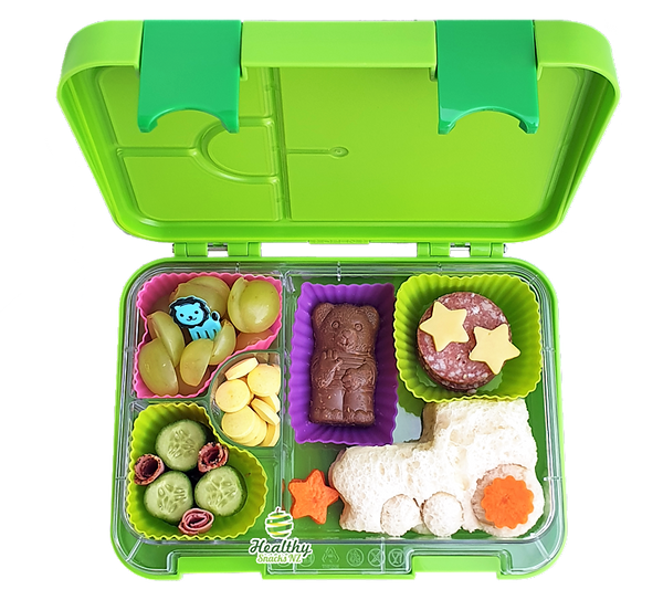 Bento 4/6 Leakproof Lunchbox, Digger, Kids Bento