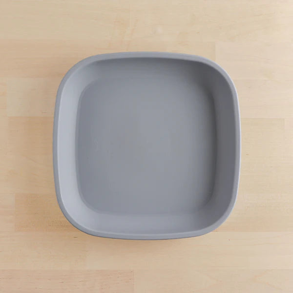 Re-Play Flat Plate Baby Grey - Healthy Snacks NZ