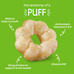 Load image into Gallery viewer, Happy Baby, Organic Superfoods Puffs - Healthy Snacks NZ.
