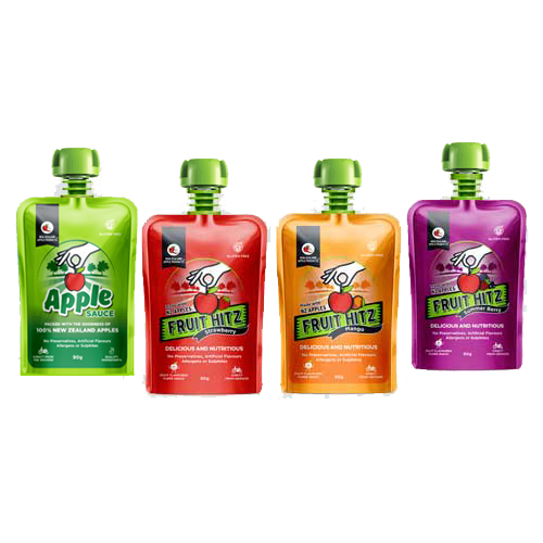 Healthy Snacks NZ - Fruit Hitz - Puree Snacks for Kids
