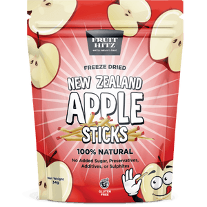 Healthy Snacks NZ - NZ Apple Sticks Freeze-dried - Buy Online