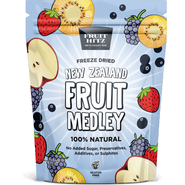 Healthy Snacks NZ - NZ Fruit Medley Freeze-dried - Order Online