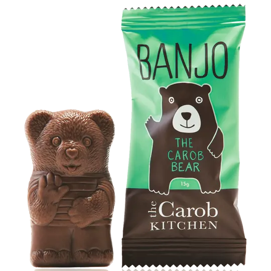 Healthy Snacks NZ - The Carob Kitchen, Carob Bear, Mint