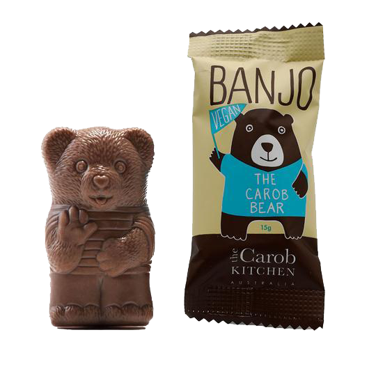 Healthy Snacks NZ - The Carob Kitchen, Carob Bear, Vegan