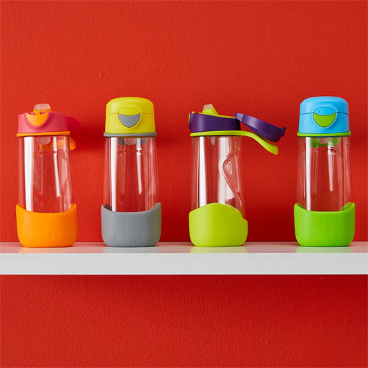 B.Box Sport Spout Bottle, 450ml, Multiple Colours - Healthy Snacks NZ