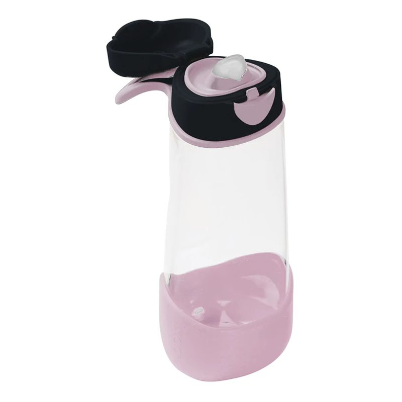 B.Box Sport Spout Bottle, 600ml, Indigo Rose - Healthy Snacks NZ