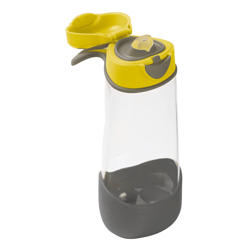 B.Box Sport Spout Bottle, 600ml, Lemon Sherbet - Healthy Snacks NZ