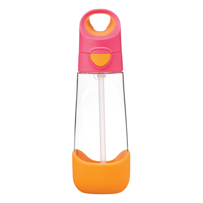 B.Box LARGE Tritan Bottle, 600ml, Strawberry Shake - Healthy Snacks NZ