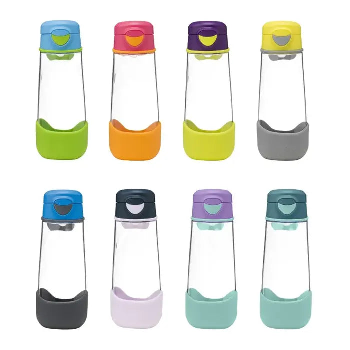 B.Box Sport Spout Bottle, 600ml, Assorted Colours - Healthy Snacks NZ