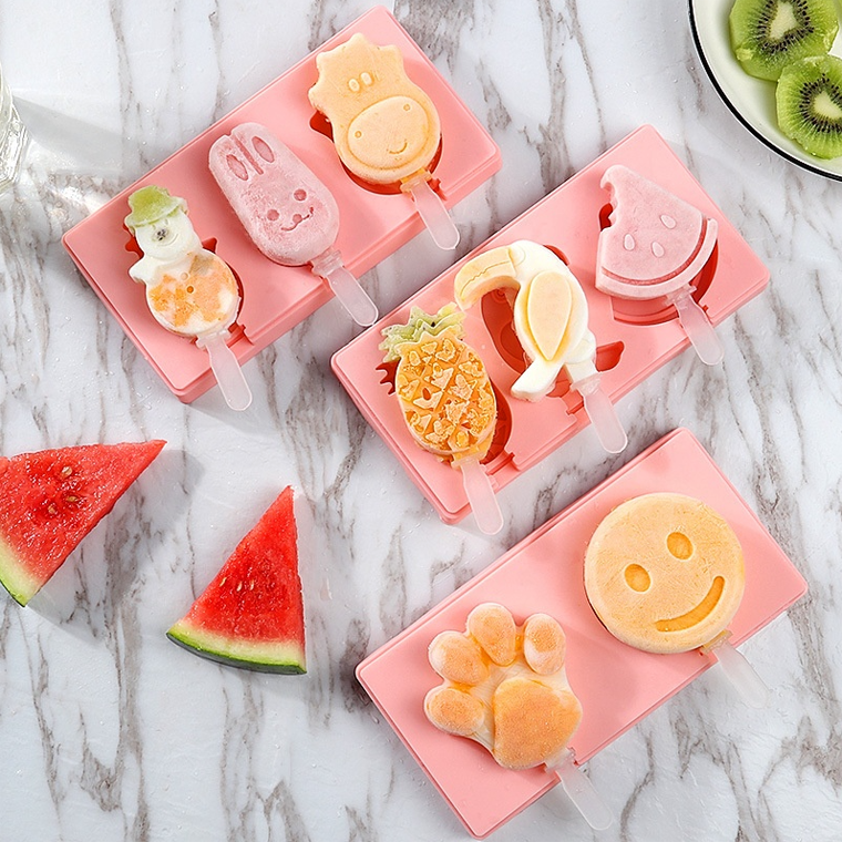 Silicone Ice Pop Moulds - Healthy Snacks NZ