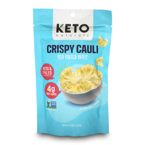 Keto Naturals, Cauliflower Bites, Sea Salt - Healthy Snacks NZ