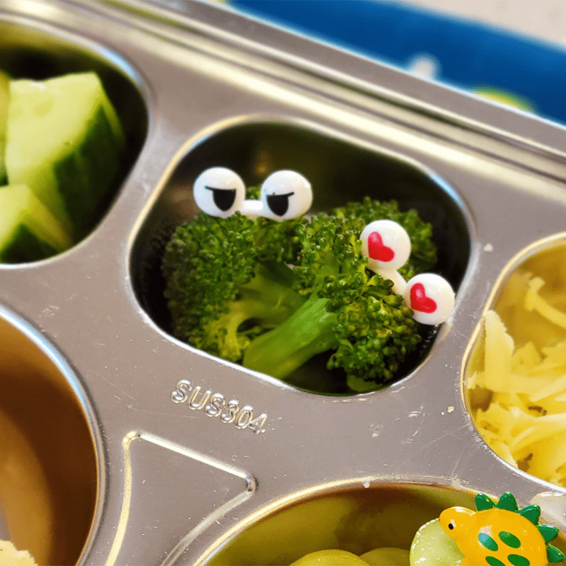 (10pc) Food Picks, Googly Eyes - Healthy Snacks NZ