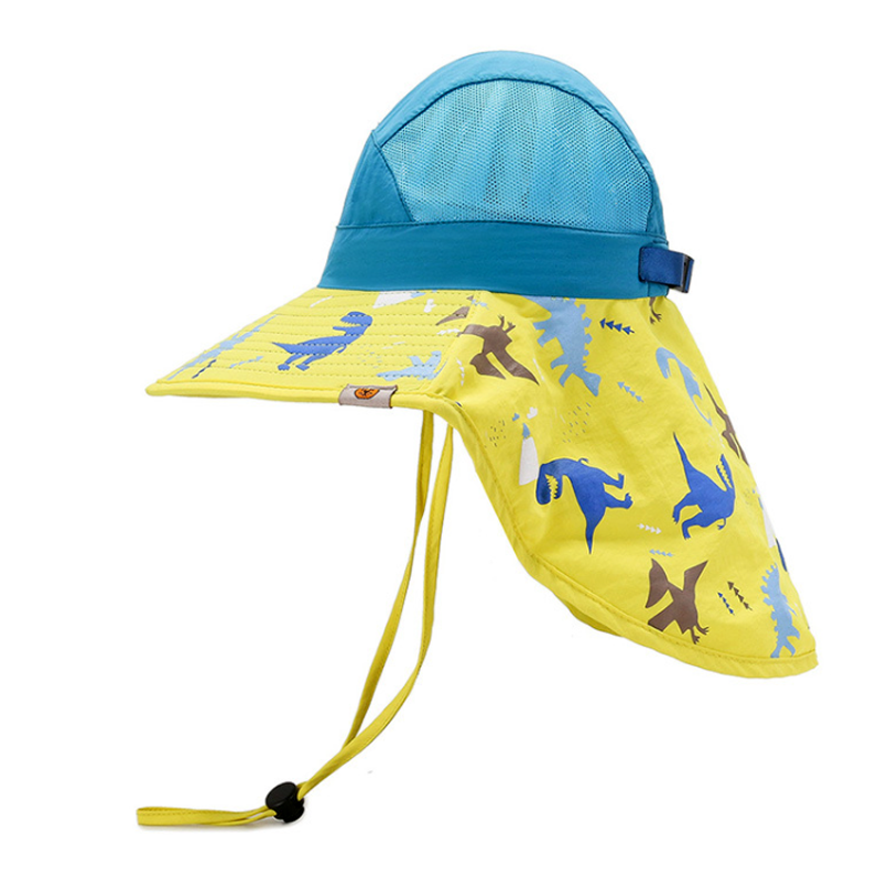 Kids Summer Play Sun Hat UPF50+, Blue - Healthy Snacks NZ