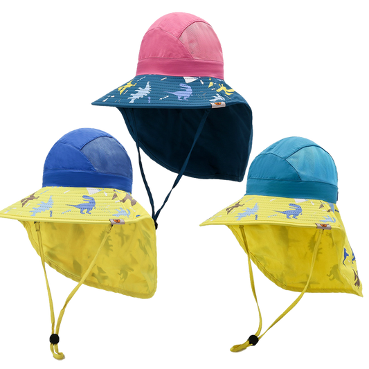 Kids Summer Play Sun Hat UPF50+ - Healthy Snacks NZ