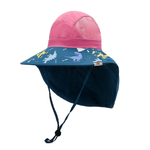 Load image into Gallery viewer, Kids Summer Play Sun Hat UPF50+, Pink - Healthy Snacks NZ
