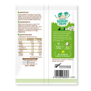 Kiwigarden, Dairy-Free Coconut Drops - Healthy Snacks NZ, Order Online, Free Shipping