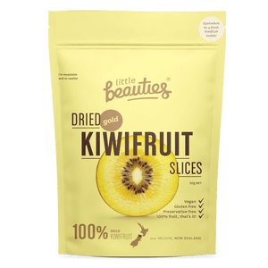 100% Dried NZ Gold Kiwifruit Slices, 50g