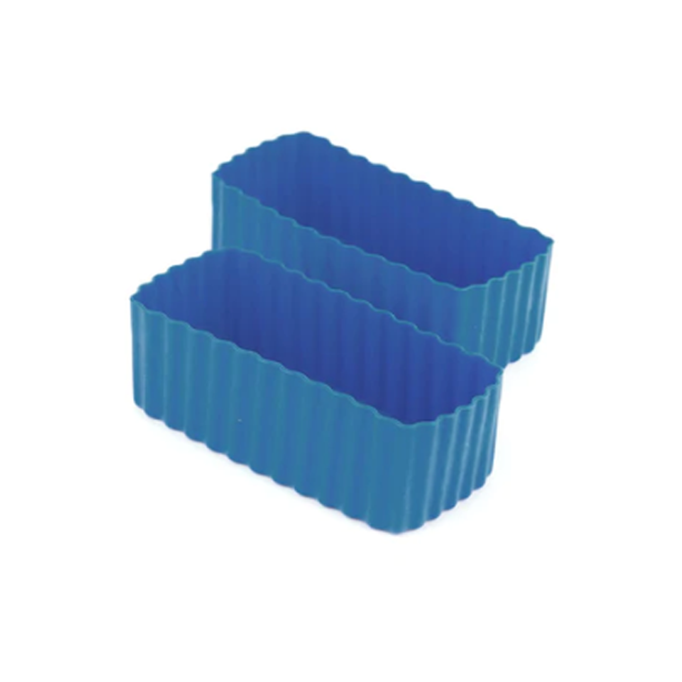 (2pc) Little Lunch Box Co Bento Cups Blue - Healthy Snacks NZ