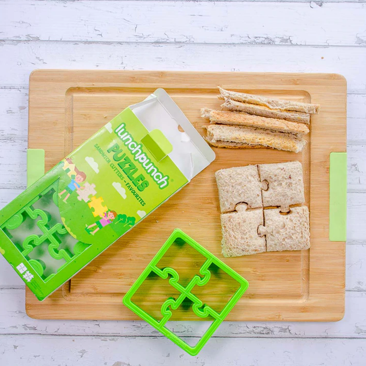 Lunch Punch Sandwich Cutters, Puzzles (Set of 2) - Healthy Snacks NZ