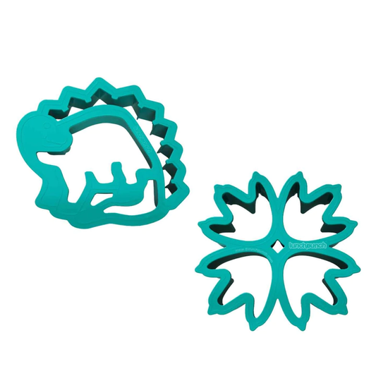 Lunch Punch, 2pc Sandwich Cutters, Dinosaurs - Healthy Snacks NZ