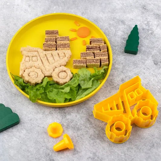 Lunch Punch Sandwich Cutters, Construction (Set of 2) - Healthy Snacks NZ