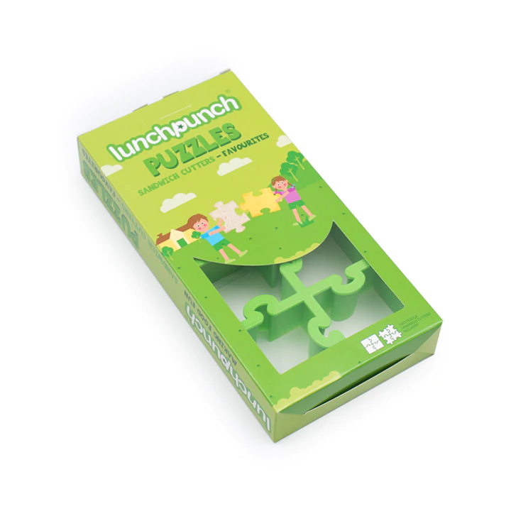 Lunch Punch Sandwich Cutters, Puzzles (Set of 2) - Healthy Snacks NZ