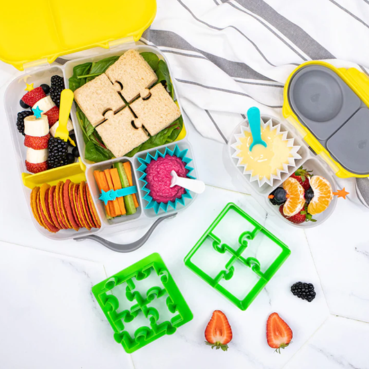 Lunch Punch Sandwich Cutters, Puzzles (Set of 2) - Healthy Snacks NZ