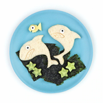 Load image into Gallery viewer, Lunch Punch Sandwich Cutters, Shark (Set of 2) - Healthy Snacks NZ
