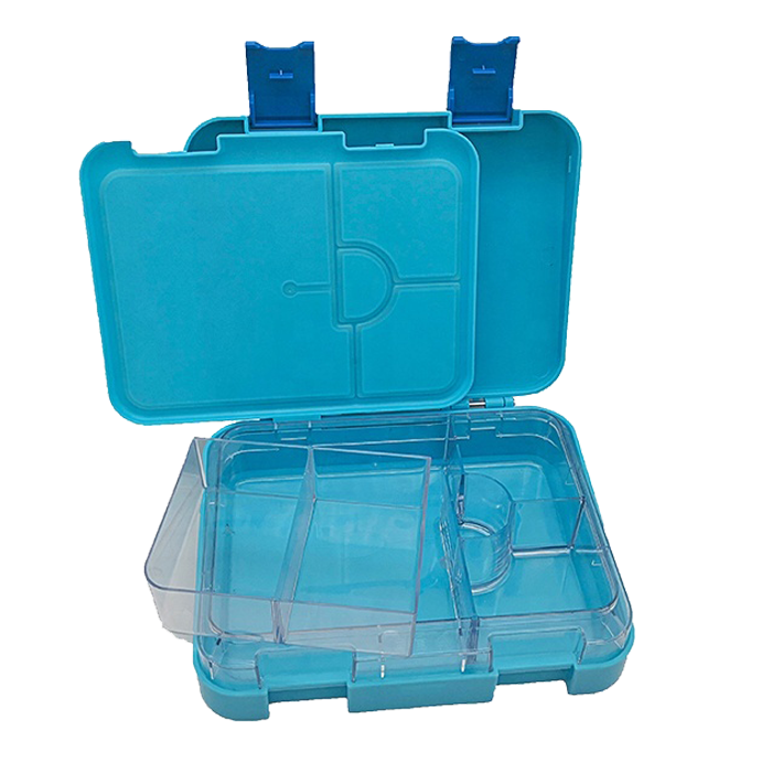 Maxi Leakproof Bento 6 Lunchbox Blue - Healthy Snacks NZ - Order Online