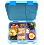Load image into Gallery viewer, Maxi Leakproof Bento 6 Lunchbox Blue - Healthy Snacks NZ - Order Online
