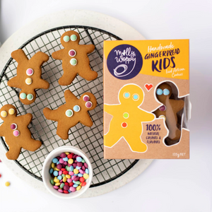 Molly Woppy, Artisan Gingerbread Kids, 125g - Healthy Snacks NZ