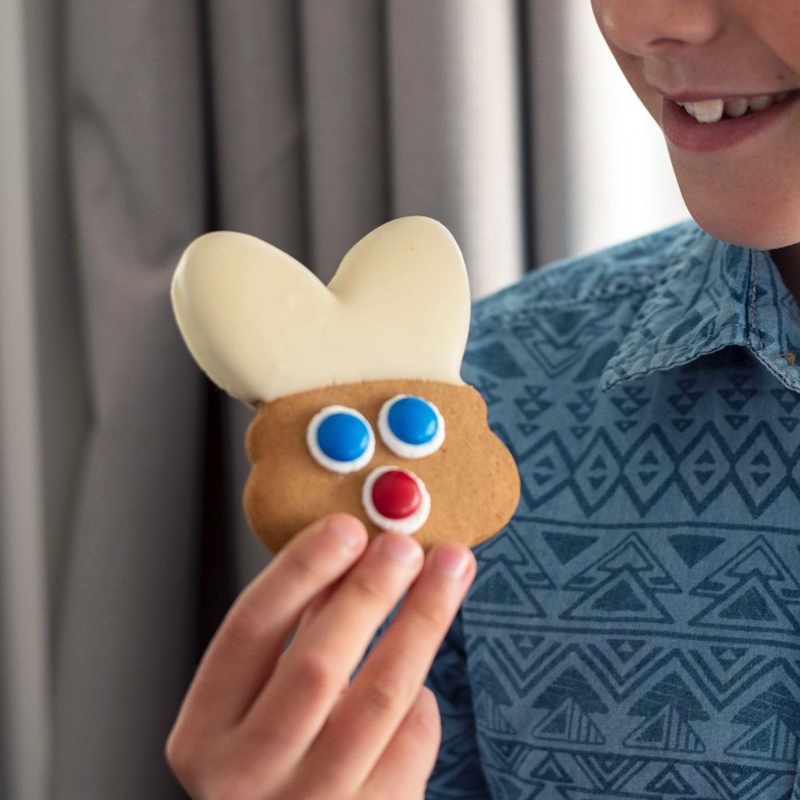 Molly Woppy, Handmade Bunny Face - Healthy Snacks NZ
