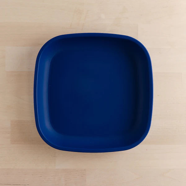 Re-Play Flat Plate Navy Blue - Healthy Snacks NZ