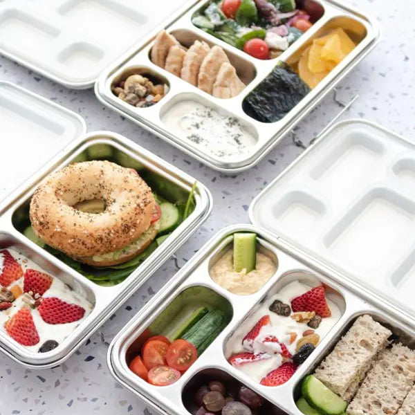 Nestling Stainless Steel Bento Box - Healthy Snacks NZ