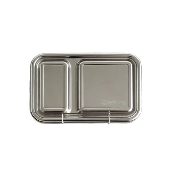 Nestling Duo Stainless Steel Bento Box - Healthy Snacks NZ