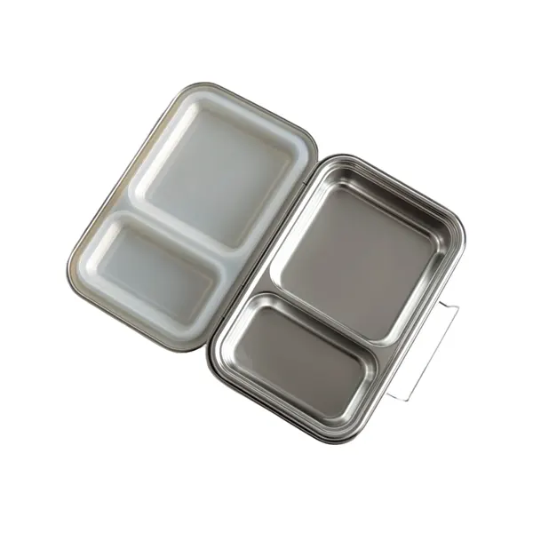 Nestling Duo Stainless Steel Bento Box - Healthy Snacks NZ