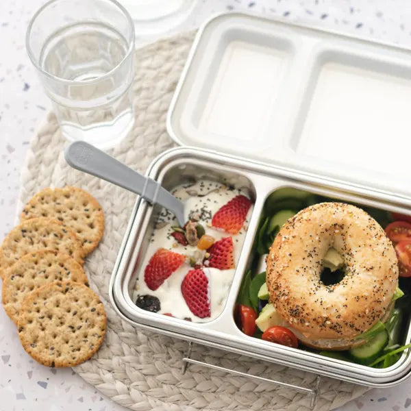 Nestling Duo Stainless Steel Bento Box - Healthy Snacks NZ