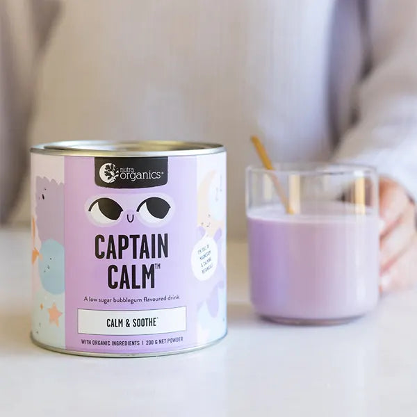 Nutra Organics, Captain Calm (GF/DF/V), 200g - Healthy Snacks NZ