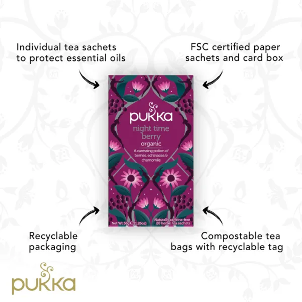 Pukka Organic Tea, Assorted Flavours - Healthy Snacks NZ