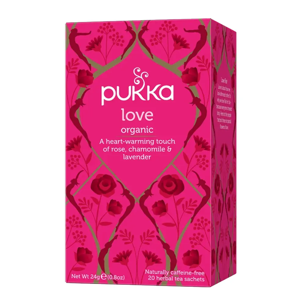 Pukka Organic Tea, Love - Healthy Snacks NZ